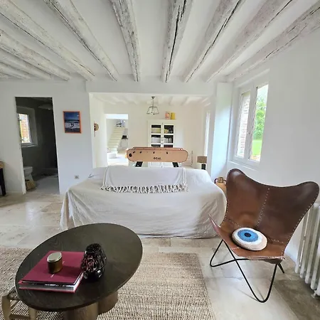 Longere De Charme, Calme & Piscine Ferienhaus Armentieres-sur-Avre