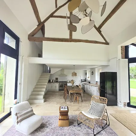 Vakantiehuis Longere De Charme, Calme & Piscine Armentieres-sur-Avre